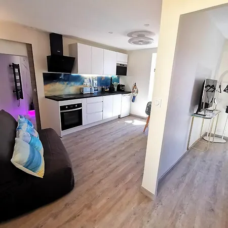 Le Palmier Doré - Calme à Jusqu'à 4 Personnes Menton