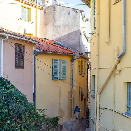 Le Palmier Doré - Calme à Jusqu'à 4 Personnes Appartement Menton